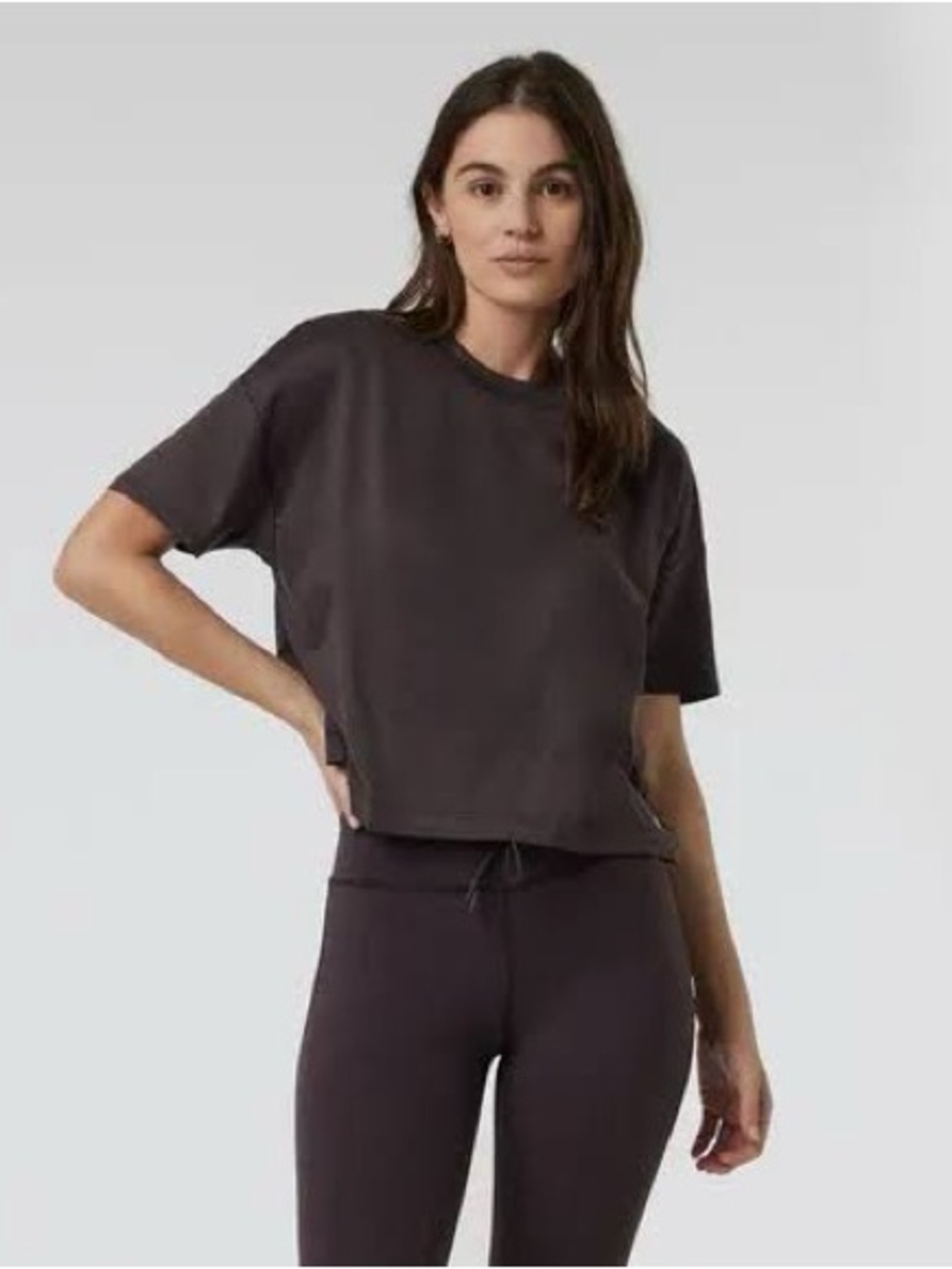 Vuori energy T-shirt Sangria Small